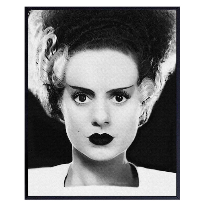 Bride of Frankenstein Picture Poster - 8x10 Retro Vintage Hollywood Scary Monster Movie Room Decorations, Art Print Photo, Photograph - Funny Gothic, Goth, Humorous Wall Decor - Gift for Women