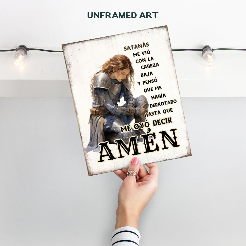 Decoracion Para Mujer Cristiano en Espanol - Spanish Decor - spiritual Christian Wall Art & Decor - Religious Inspirational Wall Decor for Women - Bible Verse Mexican Art - Arte de Pared Para Mujeres