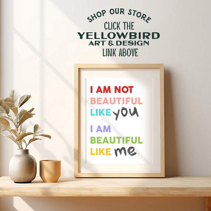 Motivational Inspirational Wall Art & Decor - Kids Bedroom Decor - Girls Boys Room - Classroom Decor - Positive Quotes Wall Decor - Teacher Gifts - Family Wall Decor - Encouragement Sayings Poster