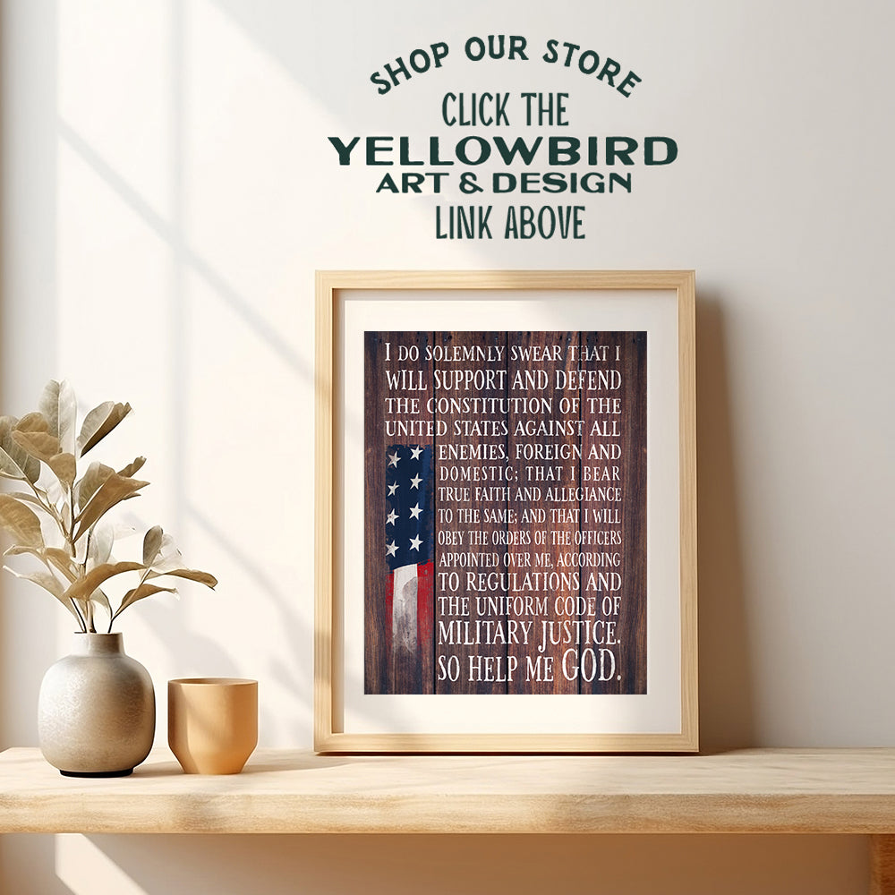 Military Decorations - American Flag Wall Decor - Patriotic Wall Decor Gifts - Marine Corps, Navy, Army, Air Force, US Veterans, Republicans - Rustic Wall Art - Living Room, Home Office Decor