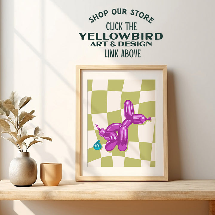 funny Home Decor Bathroom Art - Preppy Minimalist Olive Green Purple Modern Bathroom Wall Decor - 70s Retro style Bath Decor - Cute Kids Bathroom Decor Wall Art - Trendy Dorm Room Decor Aesthetic 8x10