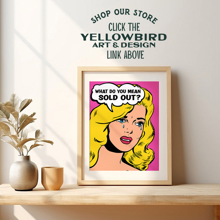 Wall Decor for Women - Home Decor for Women - Aesthetic Eclectic Indie Trendy Room Decor - Funny Preppy Wall Art - Daughter Gifts - Fashion Wall Art - Bedroom Decor for Women - Teen Girls Room Decor