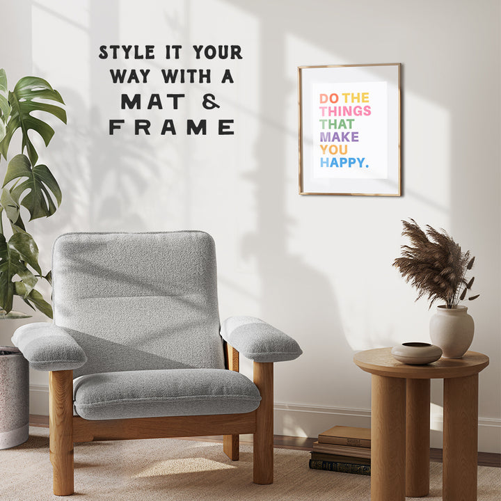 positive Affirmations Family Wall Decor - Inspirational Wall Art for Kids Room Decor, Home Office, Classroom - Motivational quotes for Women, Boys, Girls, Child, Teen - Love Life Encouraging Poster