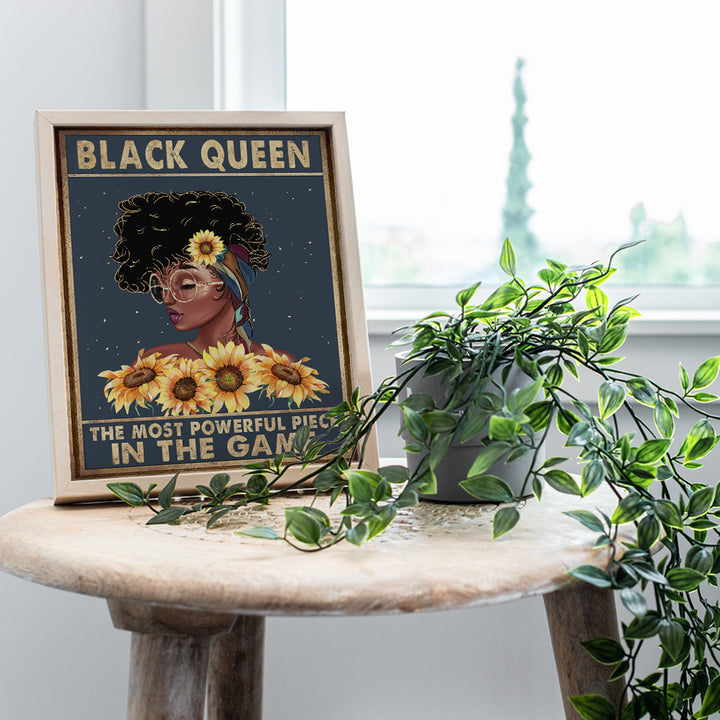 Black Women, African American Women, African American Woman - Positive Quotes Wall Decor - Afro-American Wall Art - Black Wall Art - African American Wall Decor - Black Woman Poster - Black Culture