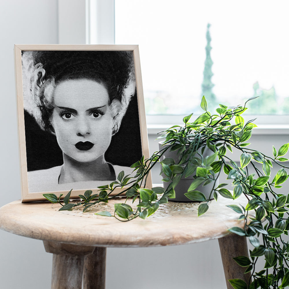 Bride of Frankenstein Picture Poster - 8x10 Retro Vintage Hollywood Scary Monster Movie Room Decorations, Art Print Photo, Photograph - Funny Gothic, Goth, Humorous Wall Decor - Gift for Women