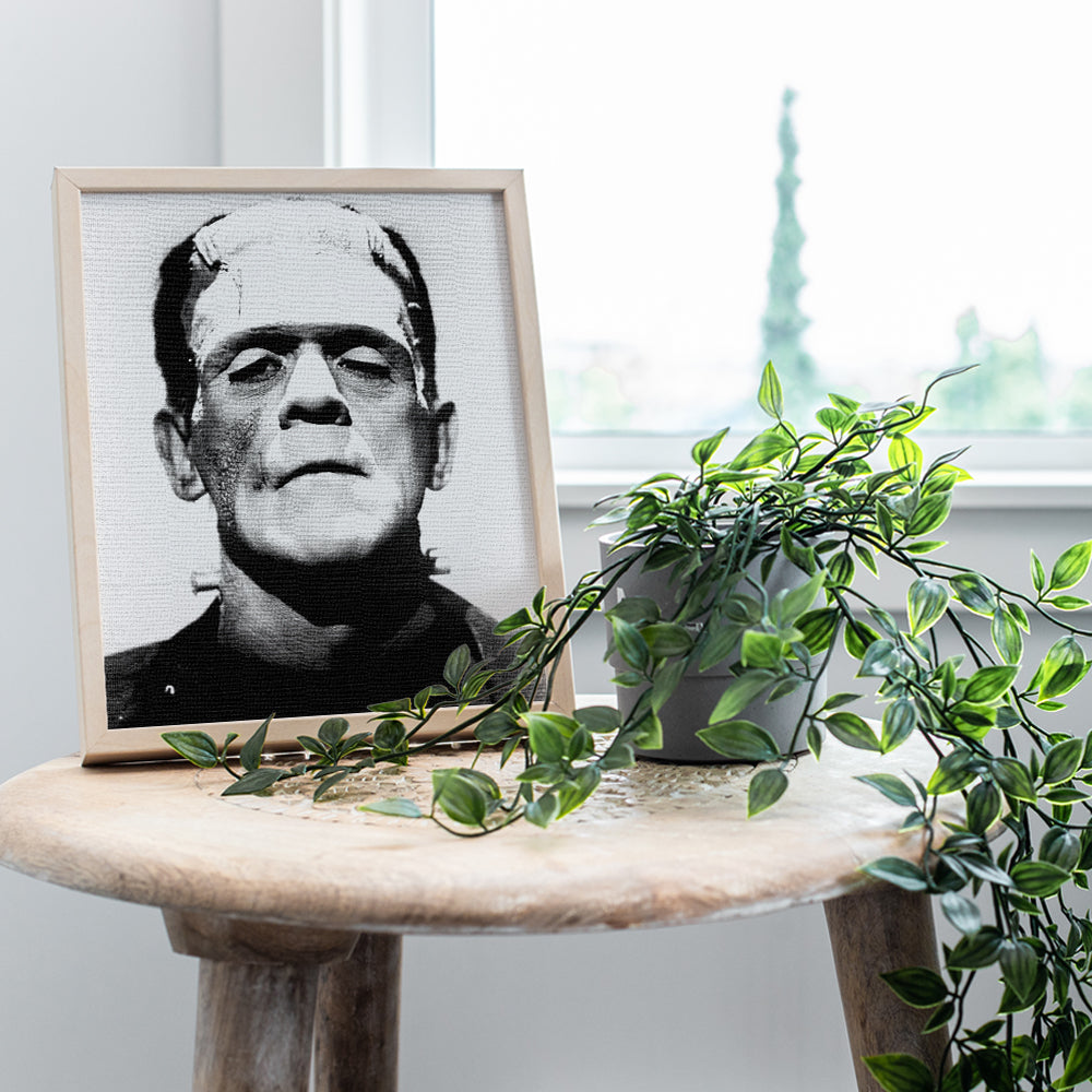 Vintage Hollywood Frankenstein Poster - 8x10 Funny Retro Photo Photograph wall Art Decor, Room Decorations Picture for Men, Kids, Teens Bedroom, Apartment, Dorm - Humorous Gift