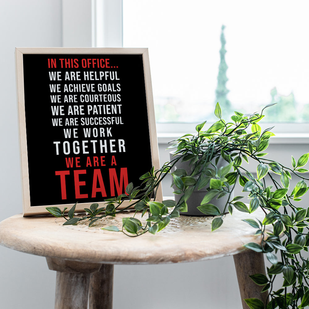 Motivational Office Art Print - Inspirational Typography Wall Art Poster - Unique Home Decor and Gift for Entrepreneurs, Managers, Boss, Leaders - 8x10 Photo Unframed