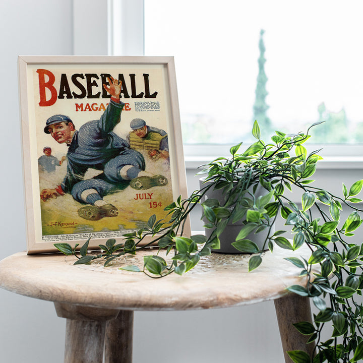 Vintage Baseball Unframed Photo Wall Art Print - Perfect Affordable Gift - Man Cave Display - Great For Home Decor - Ready to Frame (8x10)