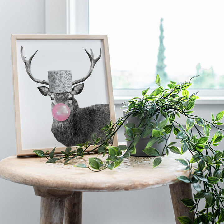 Elk Bathroom Decor - Deer Hunting Decor - Farmhouse Bathroom Decor - Elk Home Decor - Cute Bathroom Wall Art - Funny Bathroom Pictures for Men - small Bath Sign, Barn Wall Decor, Country Home Decor