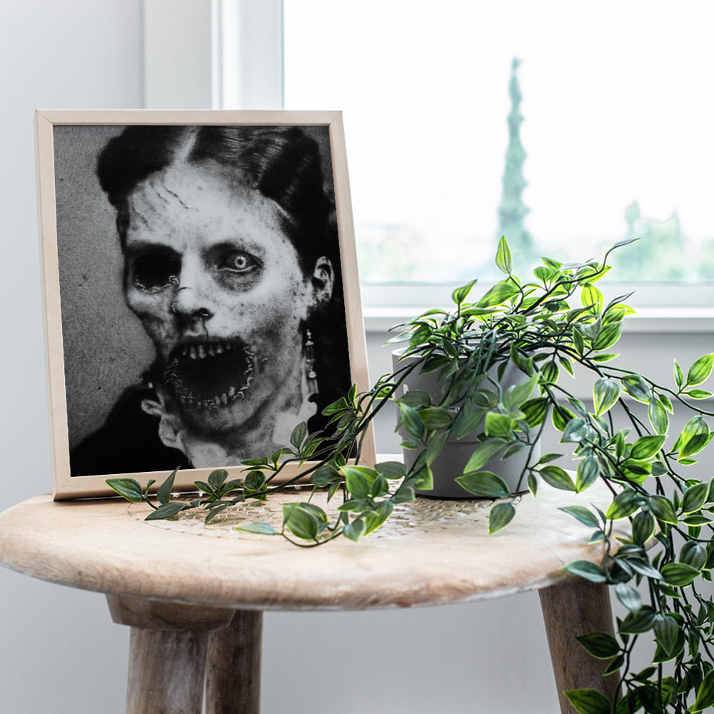 Scary Decorations Spooky Home Decor - Horror Decor - Creepy Decorations - Scary Wall Decor - Gothic Home Decor - Pagan Gifts - Goth Room Decor - Horror Gifts - Halloween Wall Art - Weird Gifts