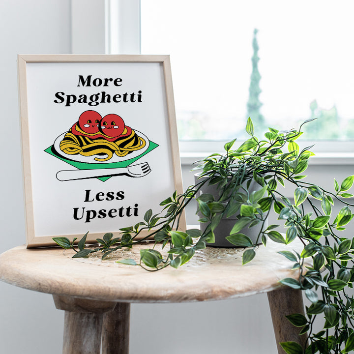 funny Sayings Dining room Decor - Cute Sayings Kitchen Wall Decor - Italian Kitchen Wall Art - Cafe Wall Decor - Restaurant Decorations, Home Decor - Yellowbird Art & Design small Kitchen Decor