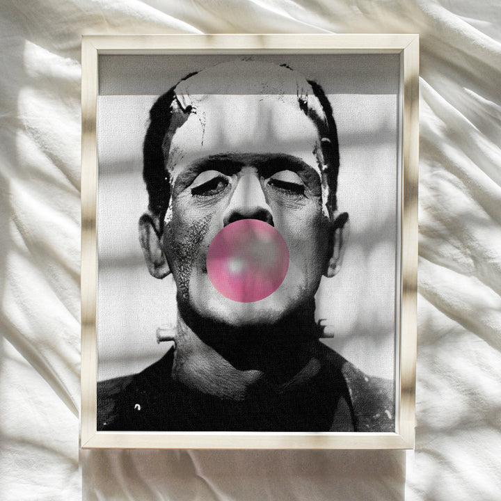 Frankenstein Wall Art & Decor - LARGE 11X14 - Vintage Hollywood Scary Monster Movie Poster - Horror Movie Photograph for Home Theater Wall Decor, Men, Kids, Teens Bedroom - Funny Retro Photo Picture