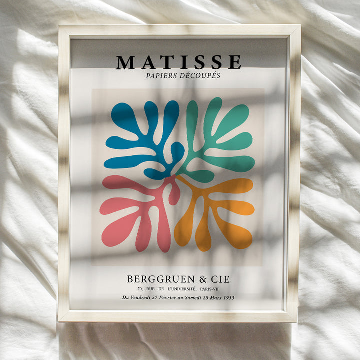 Matisse Poster - 8x10 Matisse Print - Matisse Wall Art - Aesthetic Pictures - Abstract Art - Minimalist Wall Art - Gallery Wall Art - Mid Century Modern Wall Decor - Museum Poster - Henri Matisse