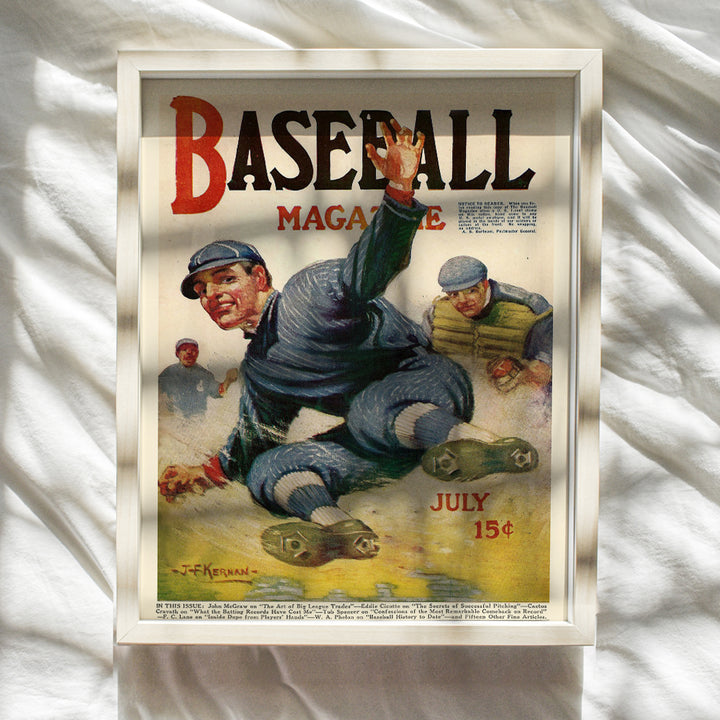 Vintage Baseball Unframed Photo Wall Art Print - Perfect Affordable Gift - Man Cave Display - Great For Home Decor - Ready to Frame (8x10)