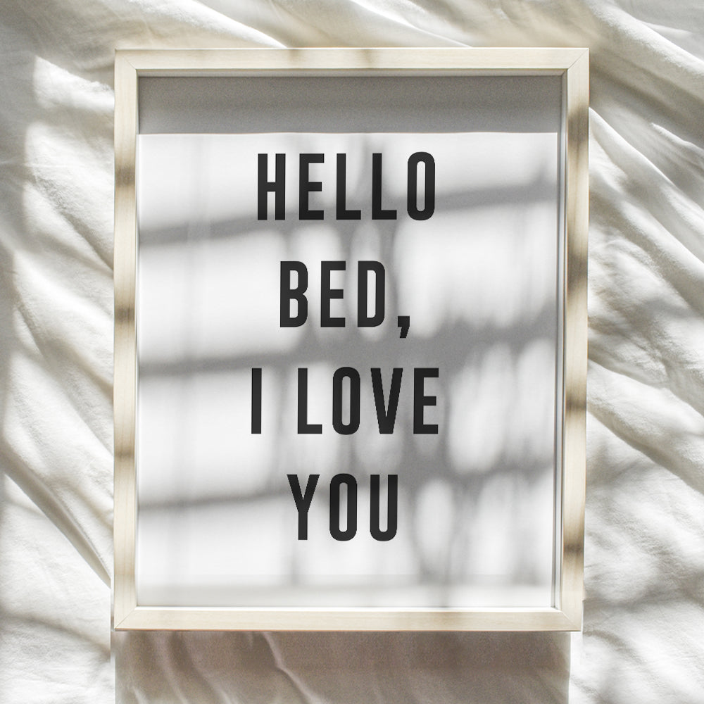 funny Sayings Minimalist Room Decor - Cute Bedroom Wall Decor for Women - funny Quotes Wall Art - Gifts for Women, Men, Teens - Bedroom Wall Art - Scandinavian Home Decor - Cute Sayings