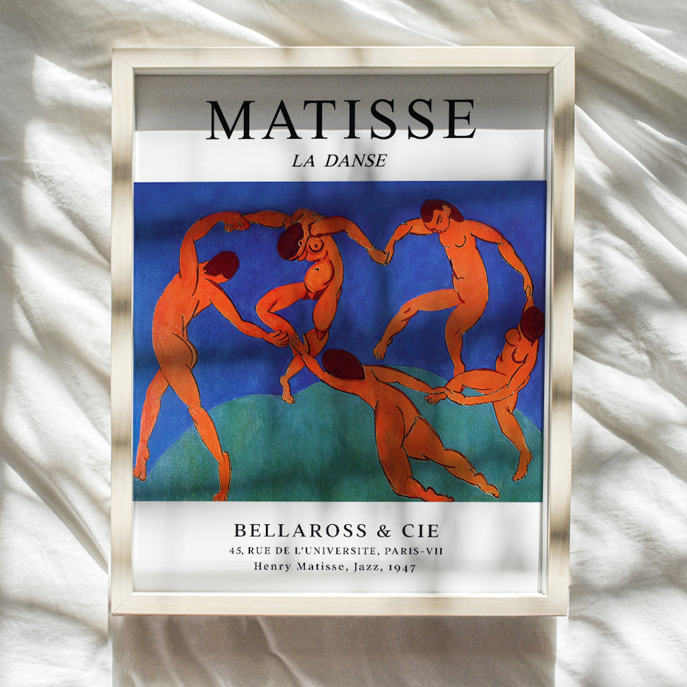 Minimalist Matisse Wall Art & Decor - Matisse Poster - Matisse Print - Gallery Wall Art - Abstract Art - Mid Century Modern Wall Art - Aesthetic Pictures - Henri Matisse Museum Poster - Famous Artists