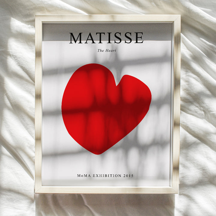 Matisse Wall Art Poster Decor - 8x10 Mid Century Modern Minimalist Print - Contemporary Gallery Wall Art - Abstract Gifts for Women - Aesthetic Museum Pictures - Bedroom Living Room - Henri Matisse