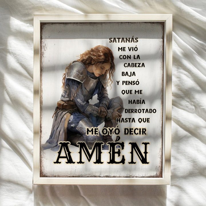 Decoracion Para Mujer Cristiano en Espanol - Spanish Decor - spiritual Christian Wall Art & Decor - Religious Inspirational Wall Decor for Women - Bible Verse Mexican Art - Arte de Pared Para Mujeres