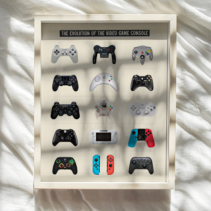 Remote control Boys Room Decor - Game Room Decor, Retro Video game, Gaming Room Decor - Man cave Decor - Gamer Girl playroom Wall Decor - Dorm Room, Teen Boys Bedroom Decor, Vintage Home Decor