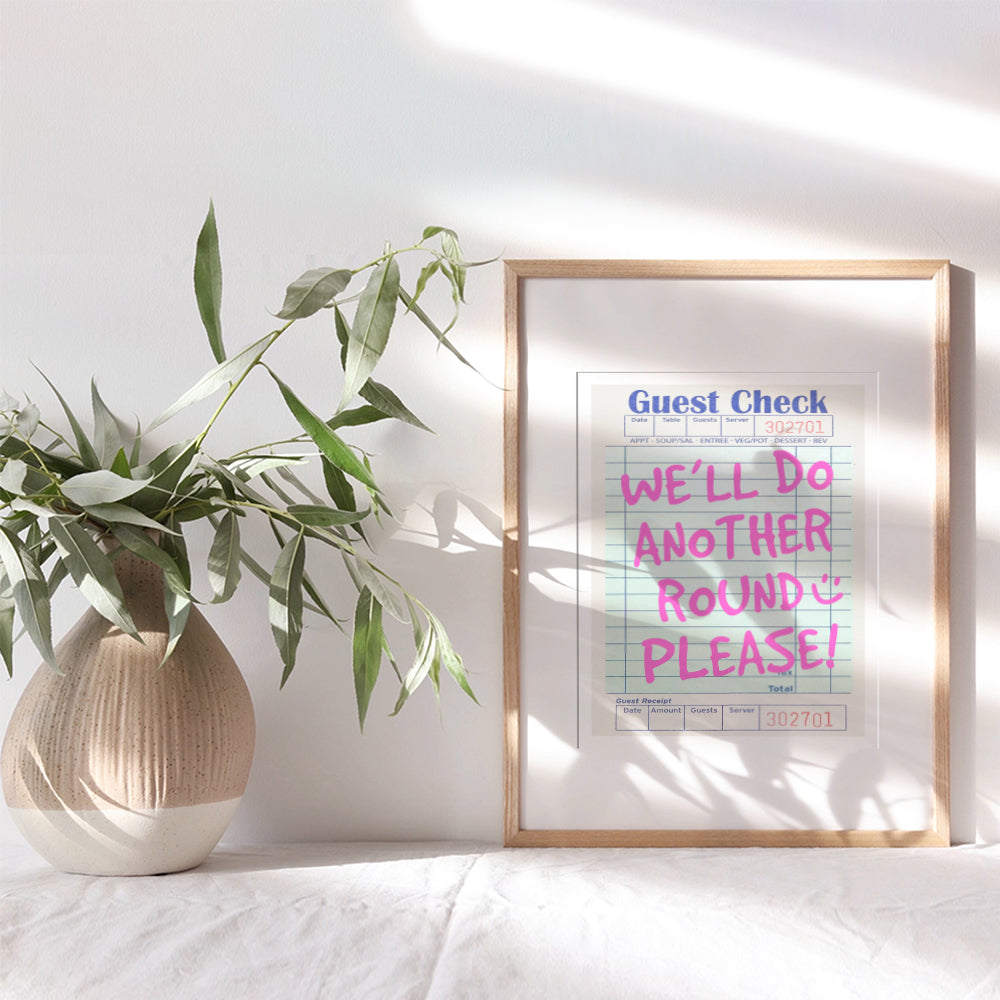 Funky Bar Decor funny Saying - Preppy Cocktail funny Quotes Wall Art - Trendy Stuff Bar Decorations - Cute Wall Decor - Fun Dorm Room Art for Women - Wine Chic Decor - Drink Up Aesthetic Room Decor