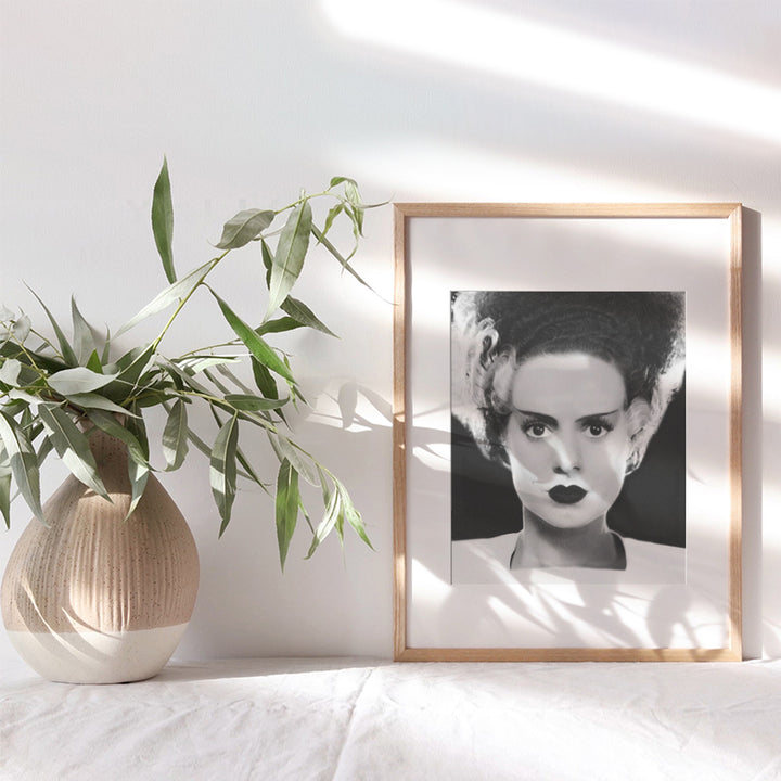 Bride of Frankenstein Picture Poster - 8x10 Retro Vintage Hollywood Scary Monster Movie Room Decorations, Art Print Photo, Photograph - Funny Gothic, Goth, Humorous Wall Decor - Gift for Women