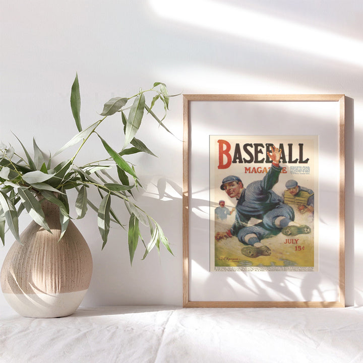 Vintage Baseball Unframed Photo Wall Art Print - Perfect Affordable Gift - Man Cave Display - Great For Home Decor - Ready to Frame (8x10)