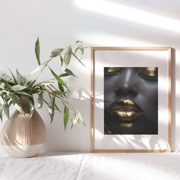 African Americans Wall Art for Women - Black women Black Art - Black Girl Wall Art - African American Decor - African American Art - Aesthetic Room Decor - Living room Bedroom Dining Room Home Decor