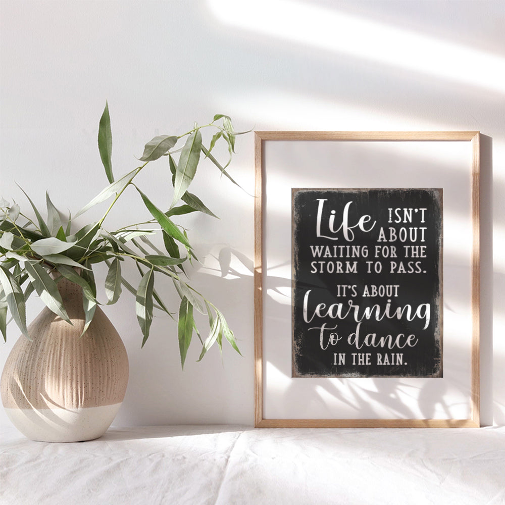 Encouraging Wall Decor - Inspirational Wall Quotes Wall Art - Sayings for Wall Decor - Motivational Posters - Positive Wall Decor - Encouragement Gifts - Inspiring Quotes Wall Decor - Unframed Sign