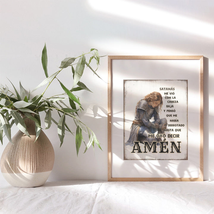 Decoracion Para Mujer Cristiano en Espanol - Spanish Decor - spiritual Christian Wall Art & Decor - Religious Inspirational Wall Decor for Women - Bible Verse Mexican Art - Arte de Pared Para Mujeres