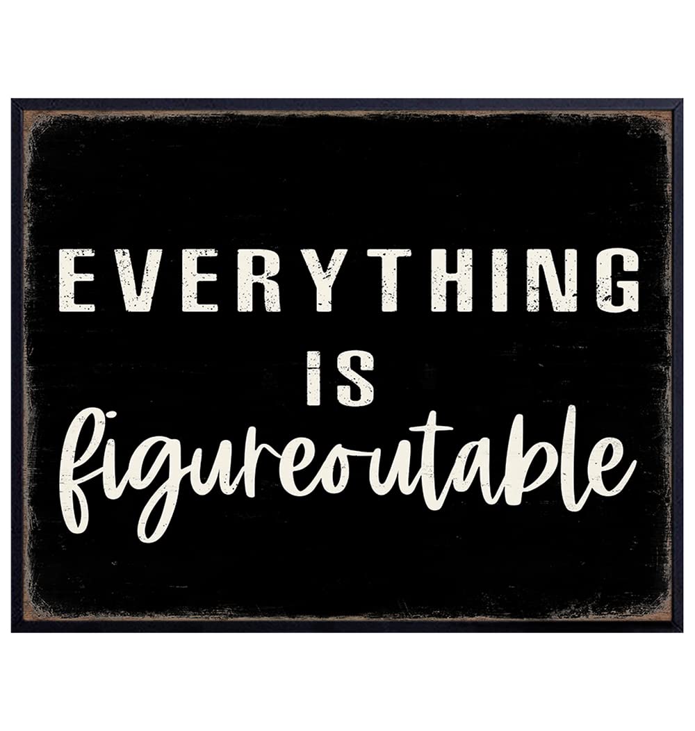 Motivational Entrepreneur Quotes Art 11x14 - Success Sayings positive affirmation Wall Decor - Inspirational Gifts for Men Women - Home Office, Classroom Decoration - Encouraging Inspiration Poster