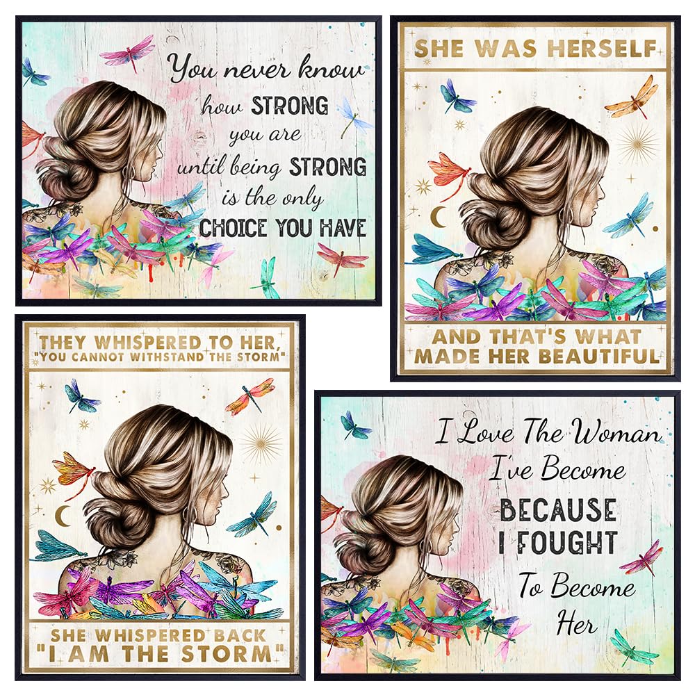 Inspirational Wall Decor positive Quotes - Women&