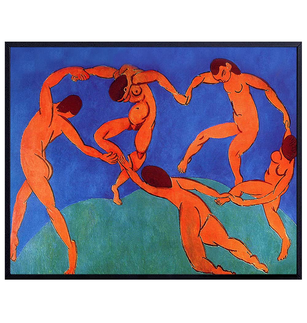 Matisse Print - Matisse Wall Art - 8x10 Matisse Poster - Minimalist Wall Art - Abstract Art - Mid Century Modern Wall Art - Line Art Decor - Aesthetic Pictures - Henri Matisse - Minimal Wall Art
