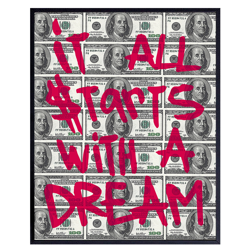 Motivational Graffiti Art - Positive Quotes - Entrepreneur Positive Mi -  Yellowbird Art \u0026 Design, image size:1000x1000