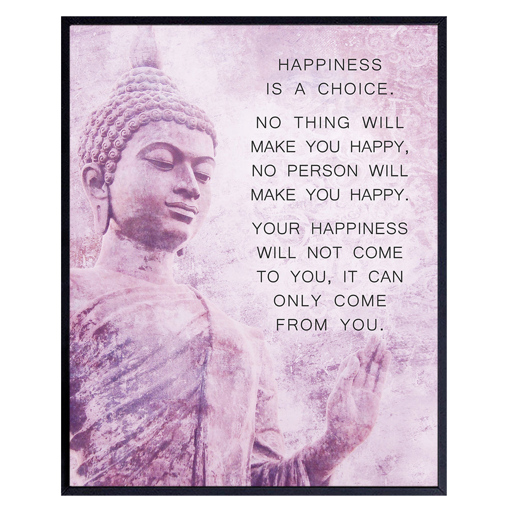 Buddhist Inspirational Quotes - Motivational Quotes Wall Art - Zen Om -  Yellowbird Art \u0026 Design, image size:1000x1000